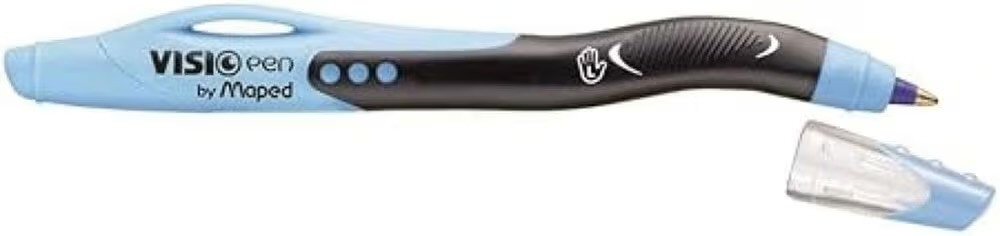 Caneta Esferográfica Visio Azul – Especial para Canhotos | Todas as Idades