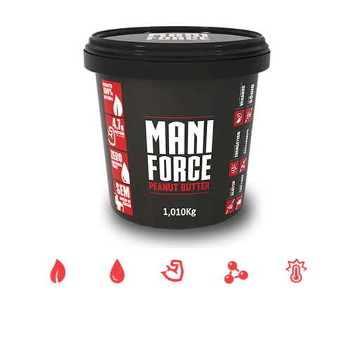 PASTA DE AMENDOIM MANI FORCE - 1,010 kg