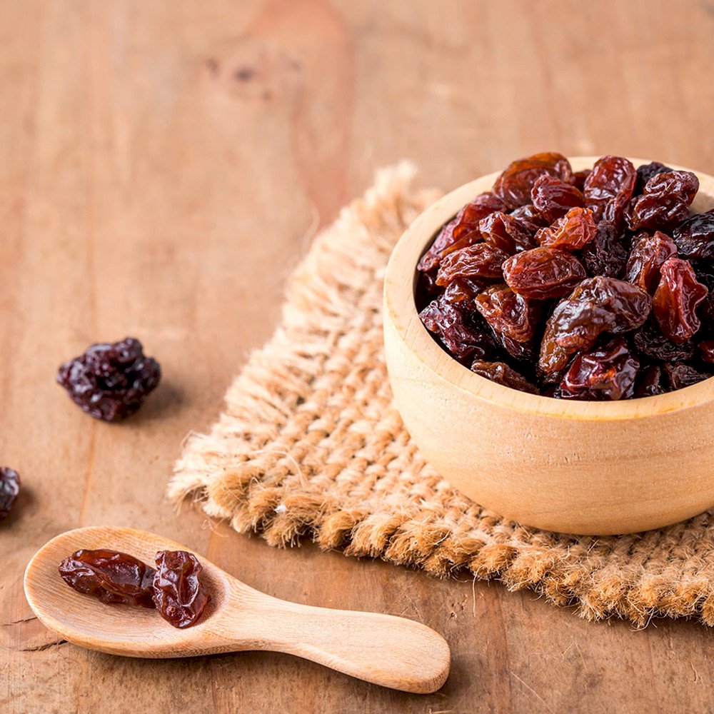 FRUTAS SECAS UVA PASSA PRETA 