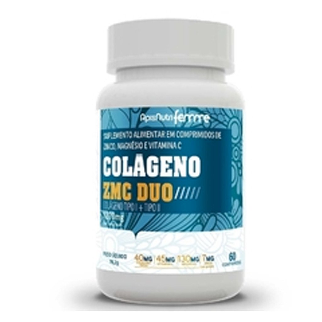 COLÁGENO ZMC DUO APISNUTRI - 60 cáps.