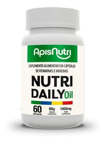 NUTRI DAILY APISNUTRI OIL - 60 cáps.