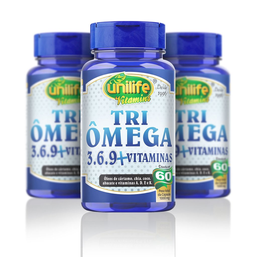 TRI ÔMEGA 3 .6.9 UNILIFE - 60 cáps. 
