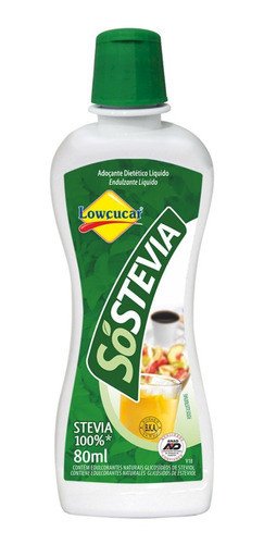 ADOÇANTE LOWÇUCAR SÓSTEVIA - 80ml