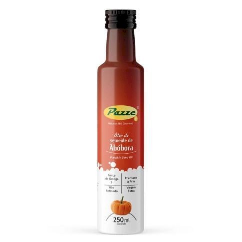 ÓLEO DE SEMENTE DE ABÓBORA PAZZE - 250ml 