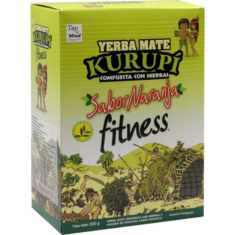 YERBA MATE KURUPÍ FITNESS  - 500g