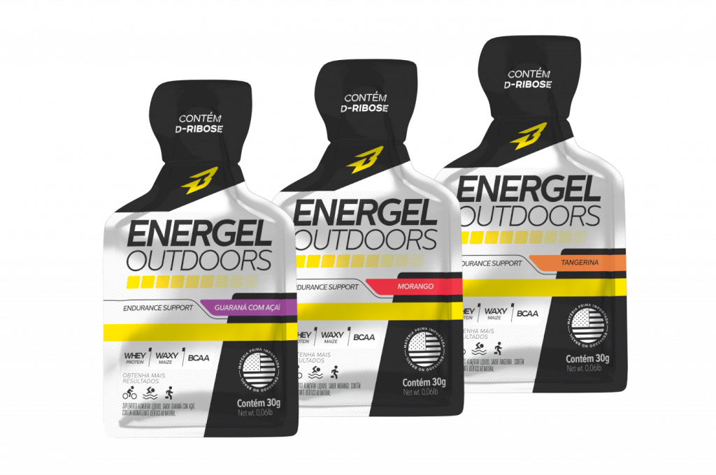 ENERGEL OUTDOORS D-RIBOSE - SACHÊ SABORES - 30g
