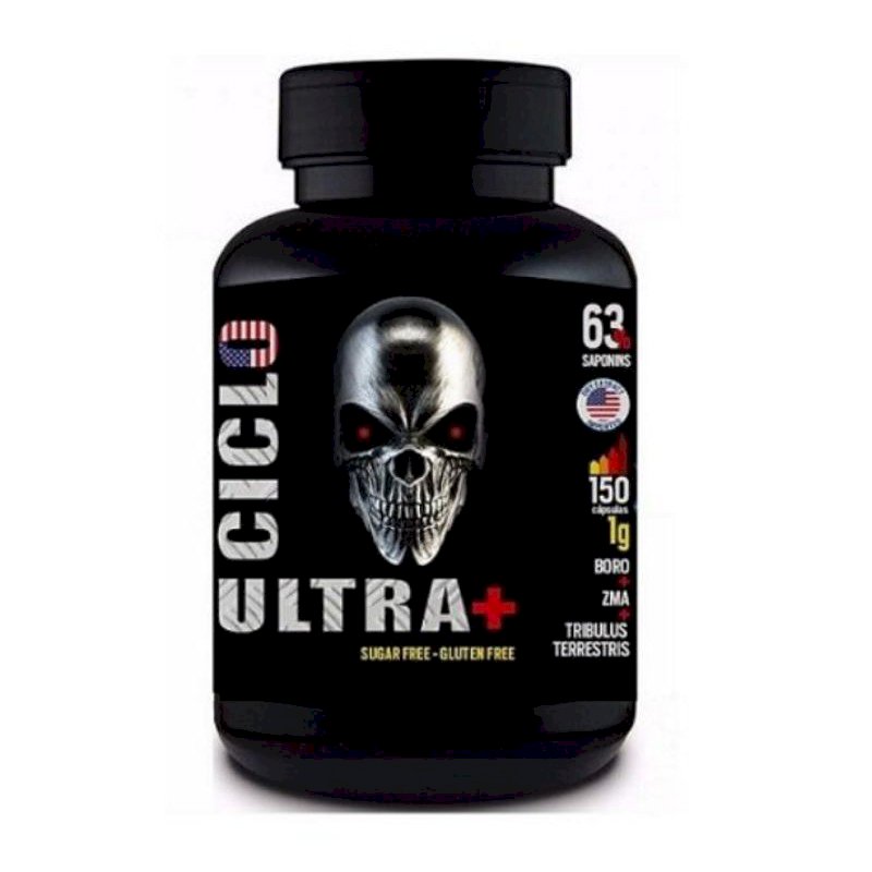 CICLO ULTRA+    - SUGAR FREE - GLUTEN FREE( 150cáps.)