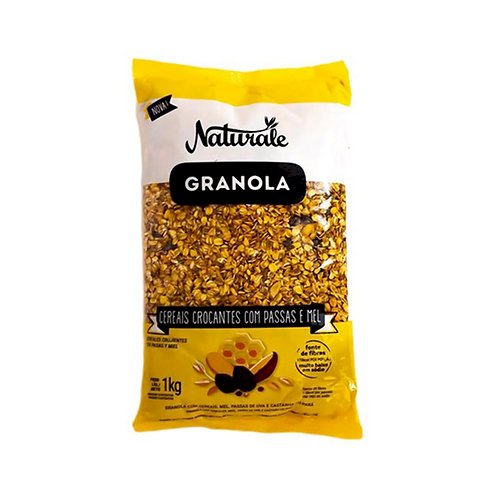 GRANOLA COMPLETA NATURALE - PASSAS E MEL - 1kg