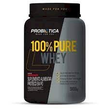 probiotica 100% pure whey sabor morango 900g