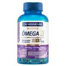 catarinense nutrição ômega 3 com 120 capsulas