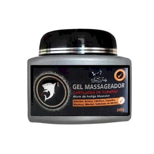 Gel massageador cartilagem de tubarão 240g