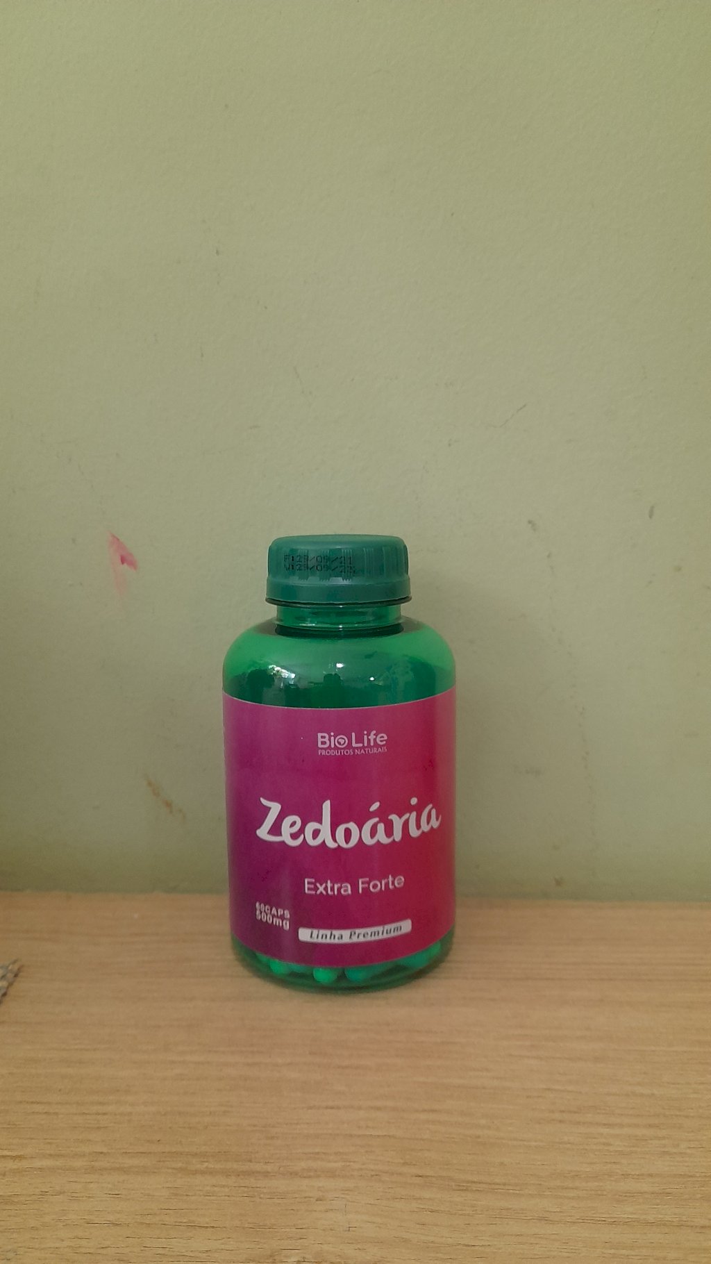 Bio life zedoária 60 capsulas