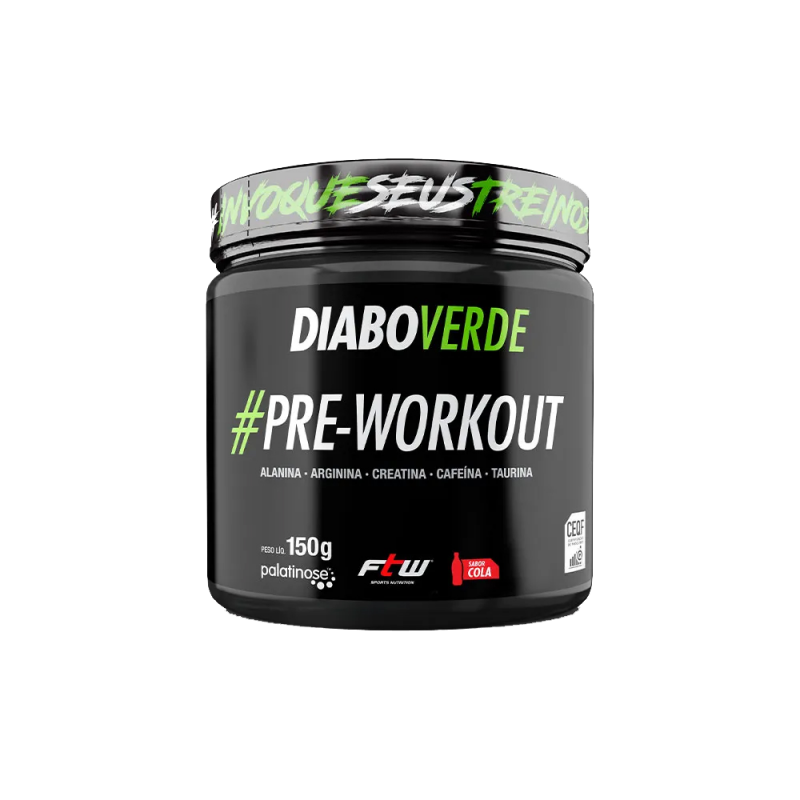 Diabo verde 150g pré treino 