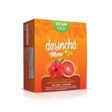 Desinchá sabor Laranja moro e hibisco 30 sachês