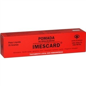 Pomada de erva de bicho 25g - Imescard 