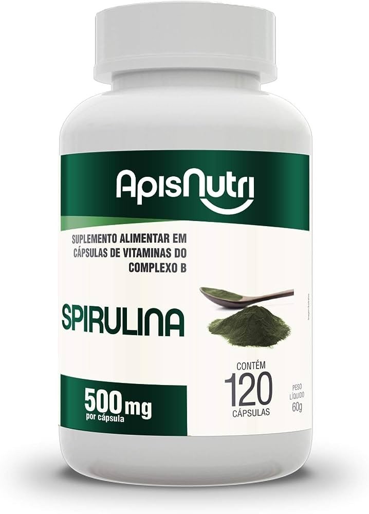Spirulina Apisnutri 120 capsulas