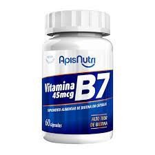 Vitamina B7 Apisnutri 60 capsulas