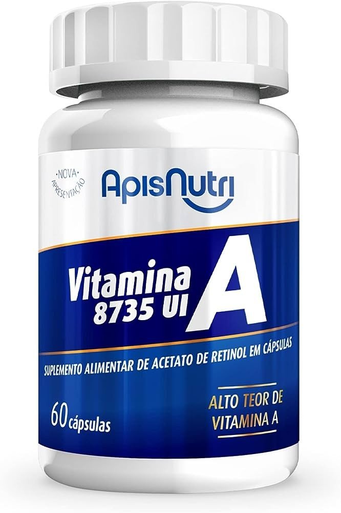 Vitamina A Apisnutri 60 capsulas