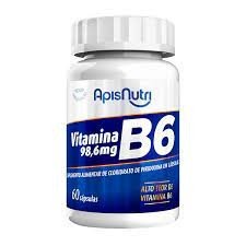 Vitamina B6 Apisnutri 60 capsulas