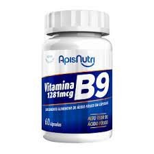 Vitamina B9 Apisnutri 60 capsulas