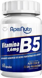 Vitamina B5 Apisnutri 60 capsulas 