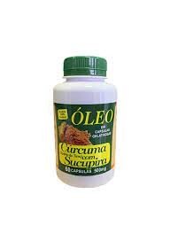 Oleo de curcuma com sucupira 60 cápsulas