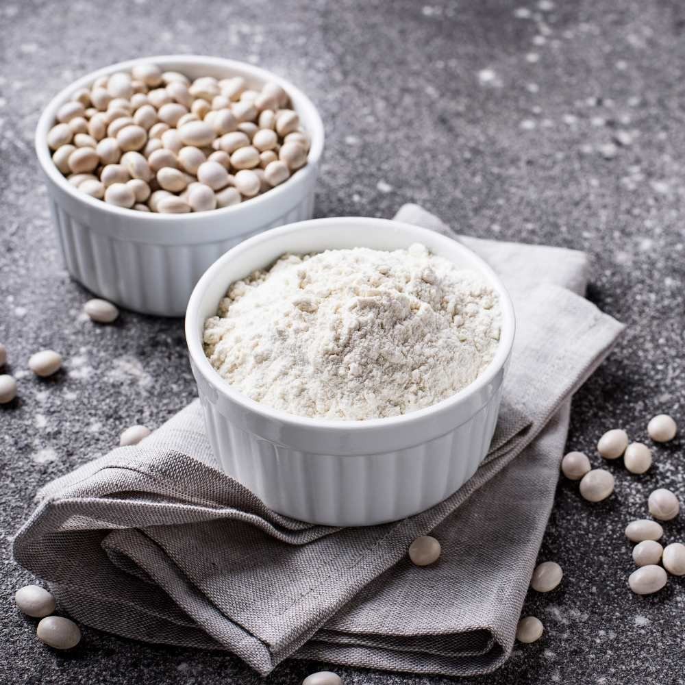 Farinha de feijão branco