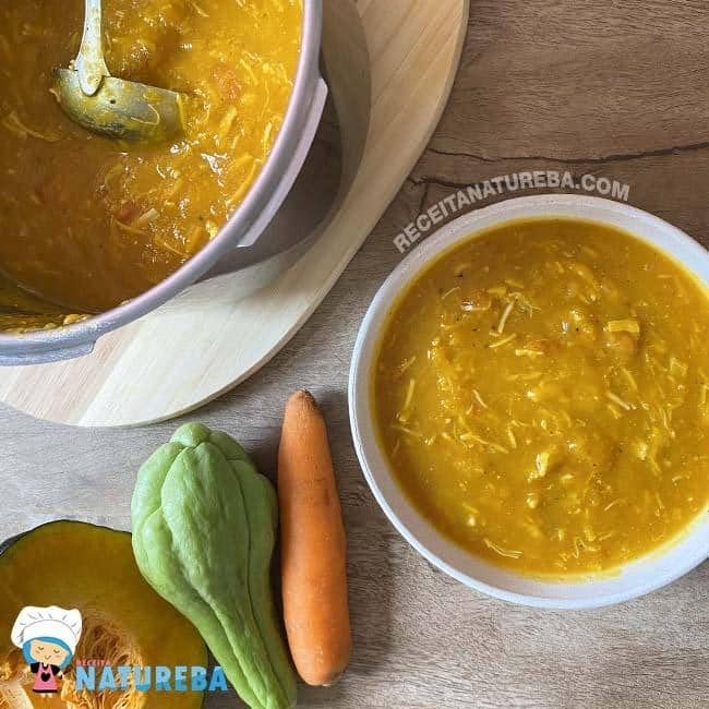 Sopa seca barriga