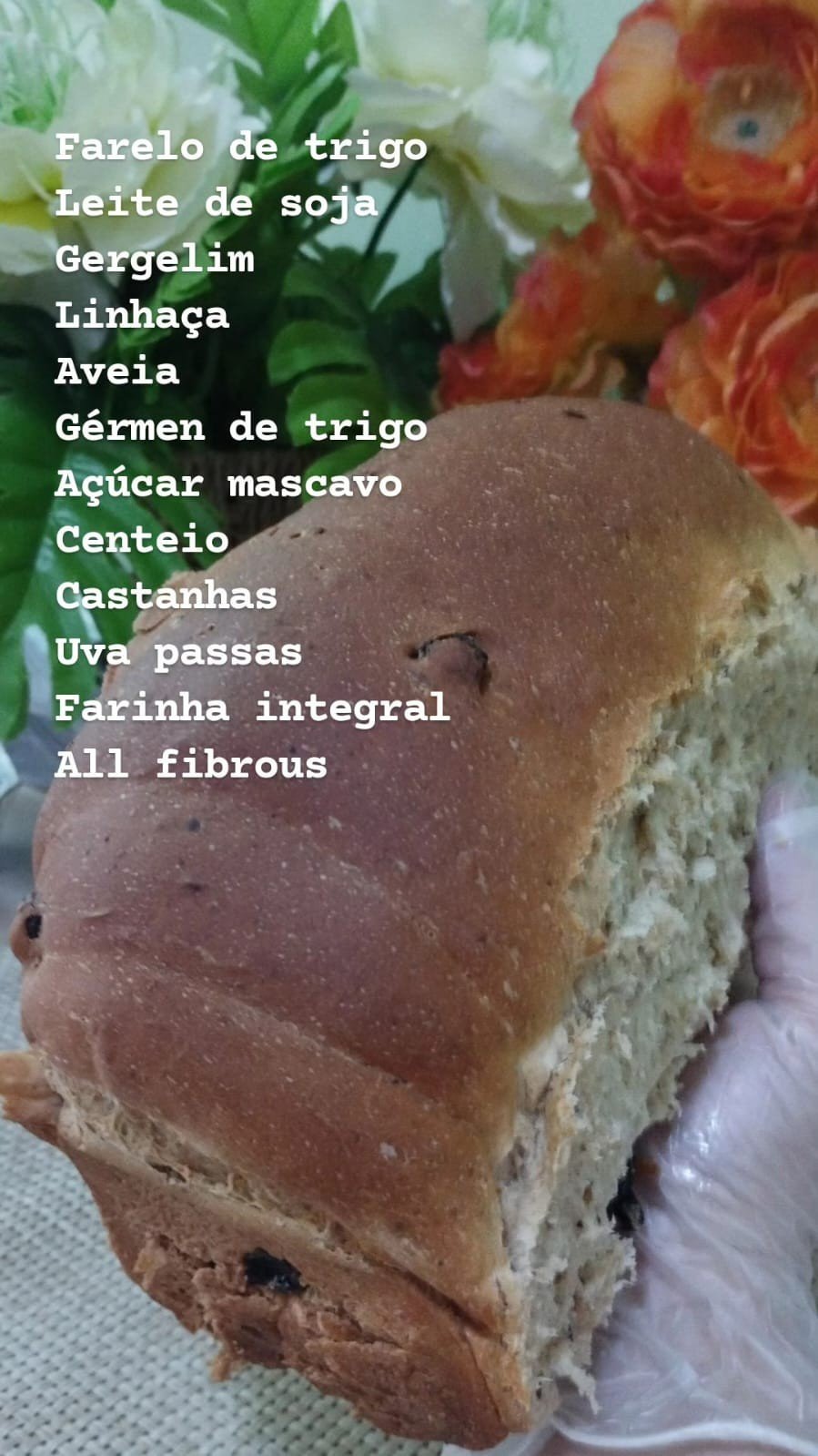 PÃO 70% INTEGRAL