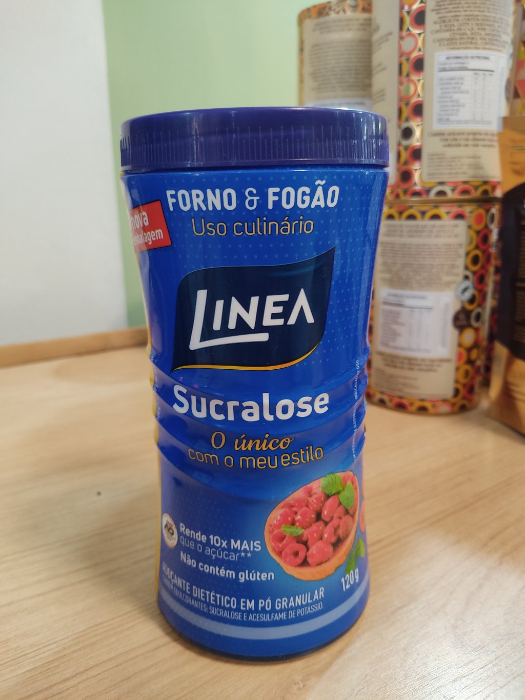 ADOÇANTE SUCRALOSE LINEA  PÓ GRANULAR - 120grs