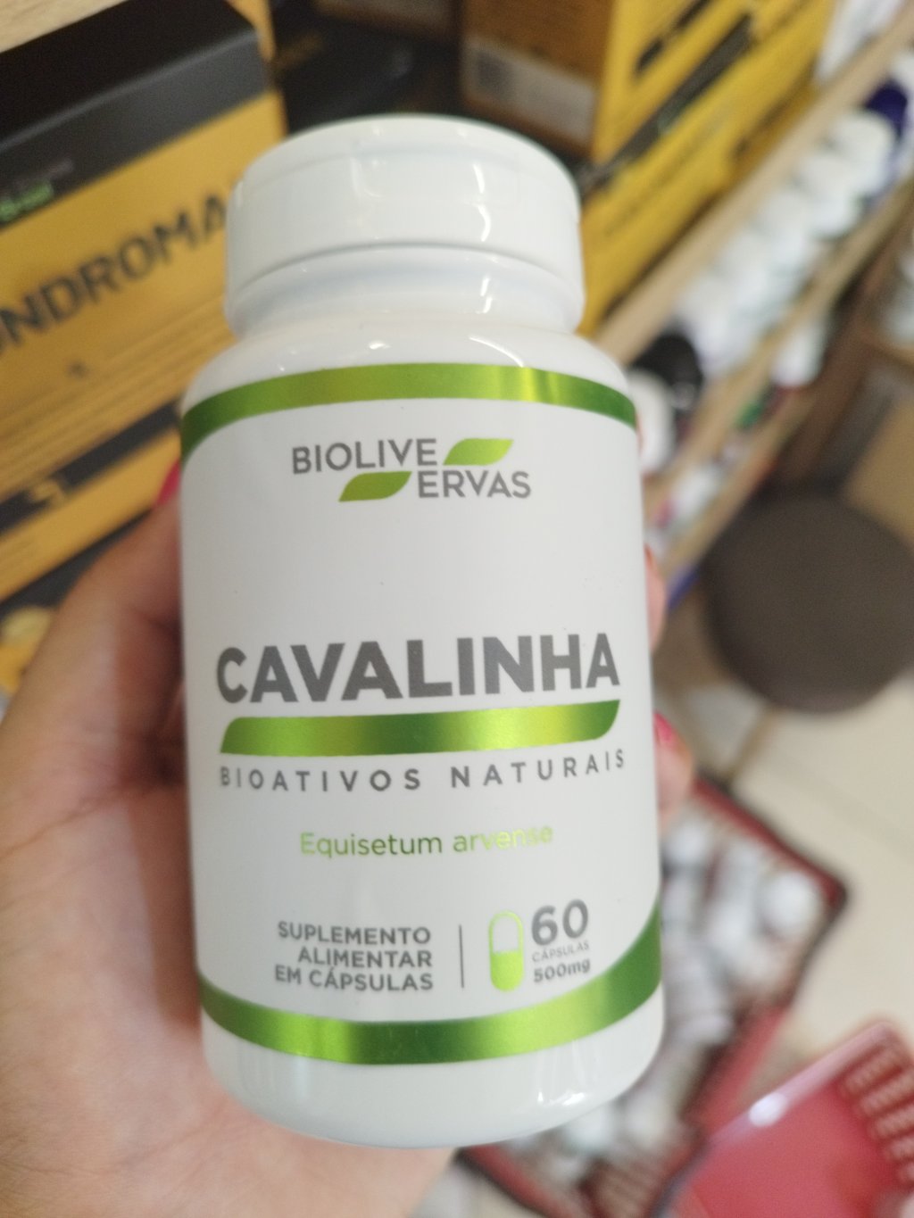 CAVALINHA 60 cápsulas
