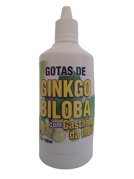 Ginkgo Biloba em gotas 100ml