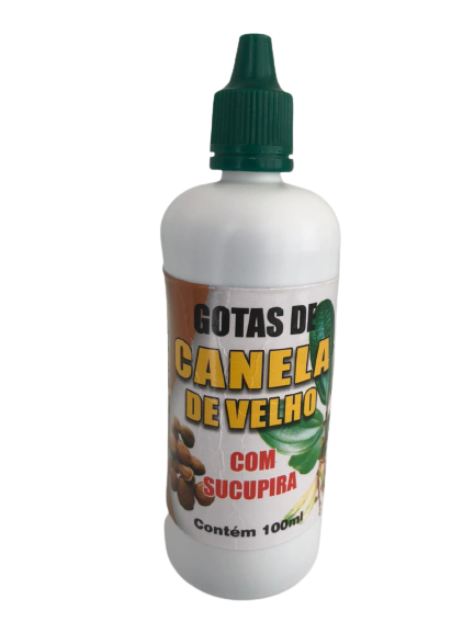 Gotas de canela de velho com sucuripa 100ml