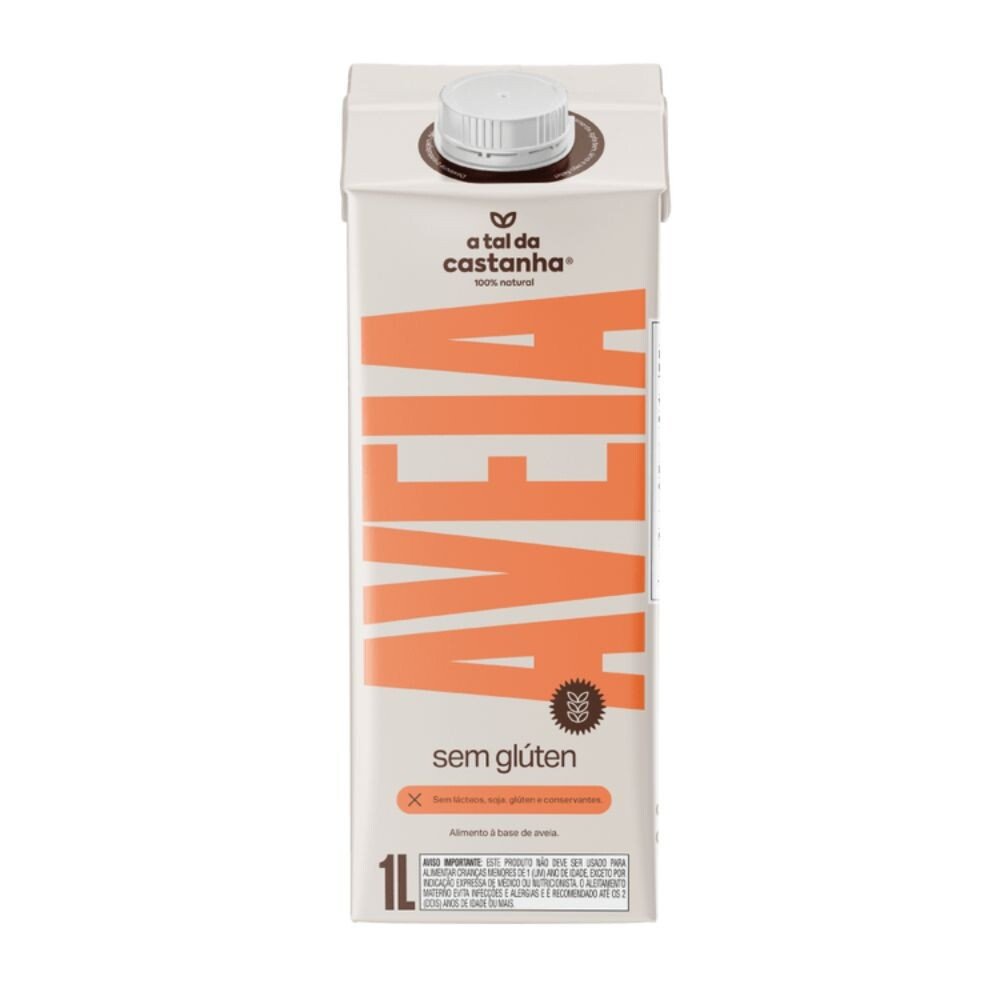 Leite de aveia A Tal Da Castanha 1L