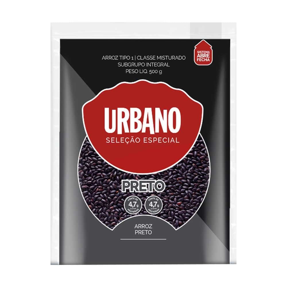 Arroz preto URBANO 500g