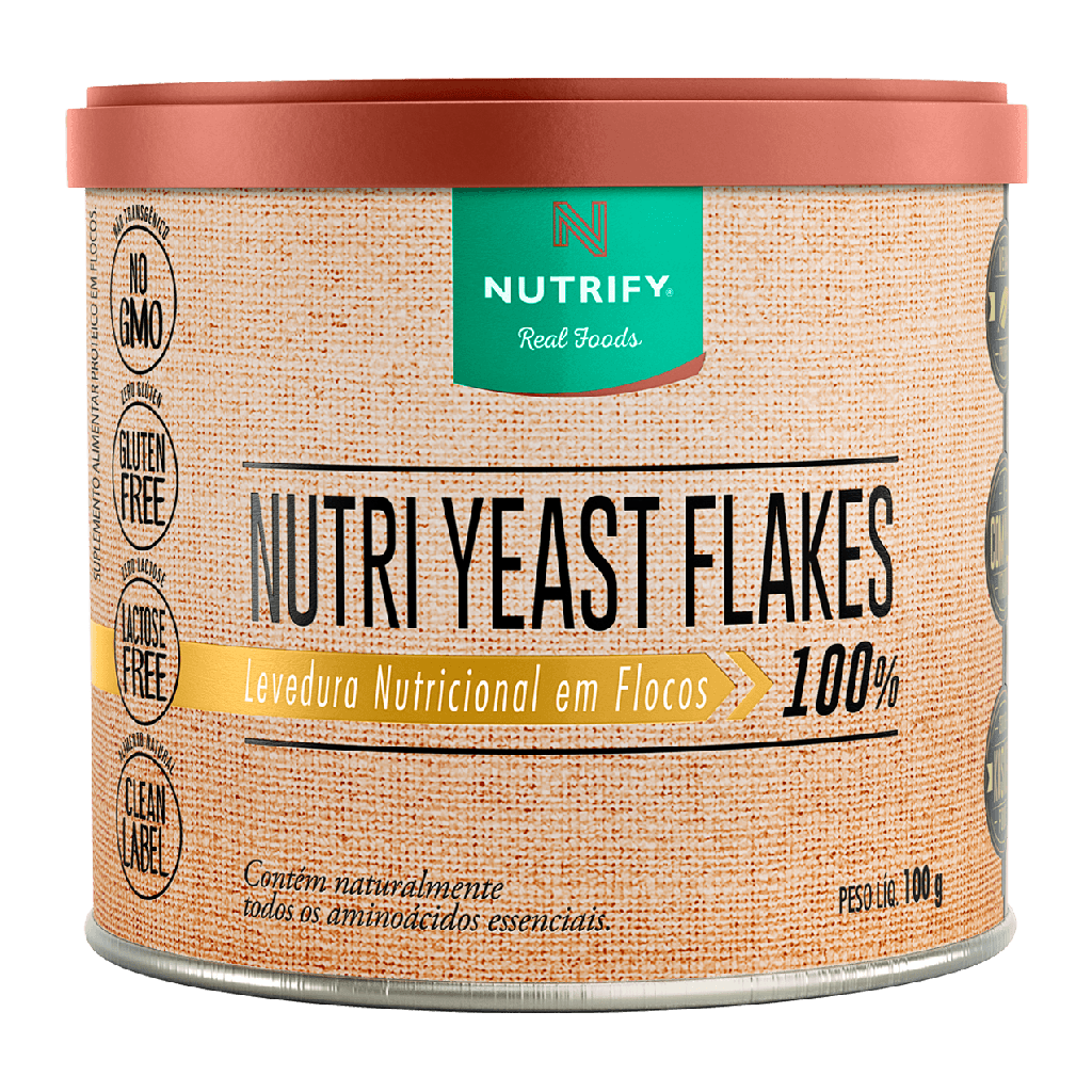 Levedura Em Flocos Nutri Yeast Flakes NUTRIFY 100g