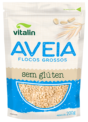 AVEIA FLOCOS GROSSOS VITALIN 200g