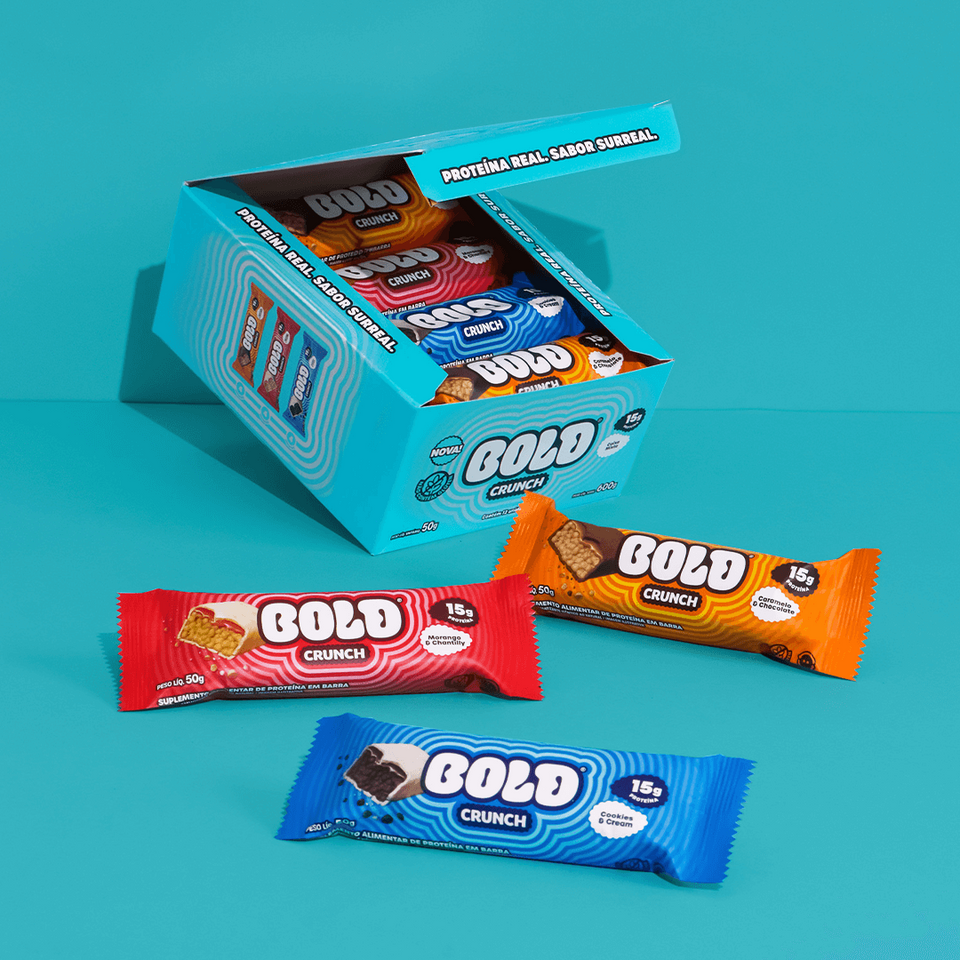 Barras de cereal BOLD CRUNCH 