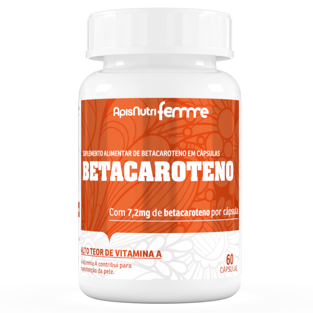 BETACAROTENO APUSNUTRI- 60 cáps.