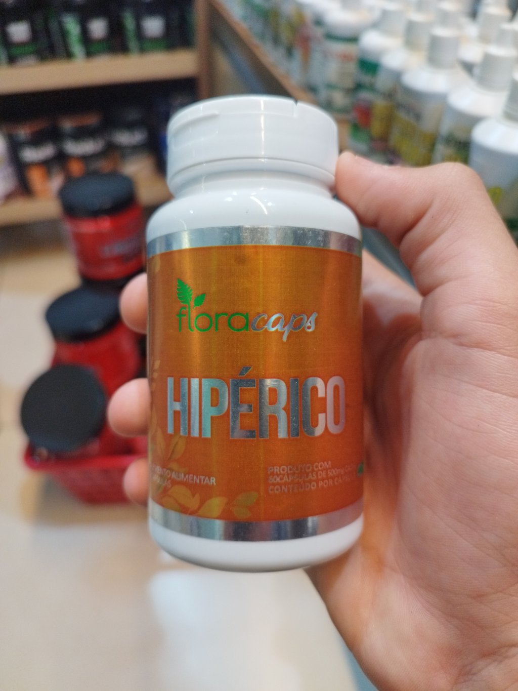 flora caps hipérico 60 capsulas