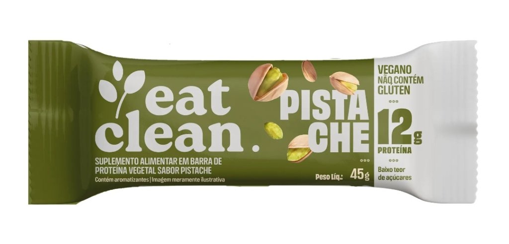 Barra de proteína sabor pistache EAT CLEAN 45g