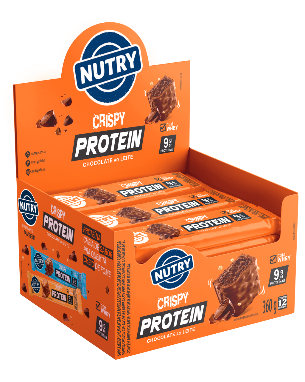 Barrinha de proteína NUTRY 30g