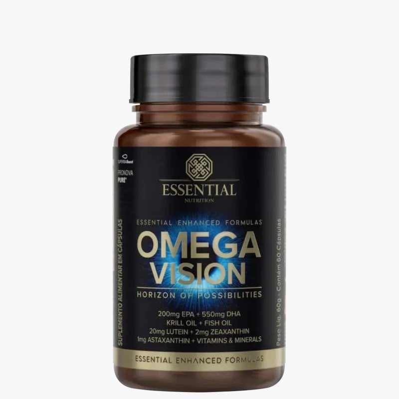 Ômega Vision ESSENTIAL NUTRITION 60 capsulas