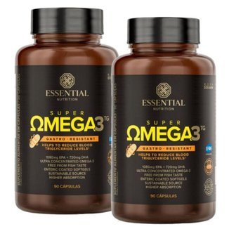 Super ômega 3 ESSENTIAL NUTRITION 90 capsulas