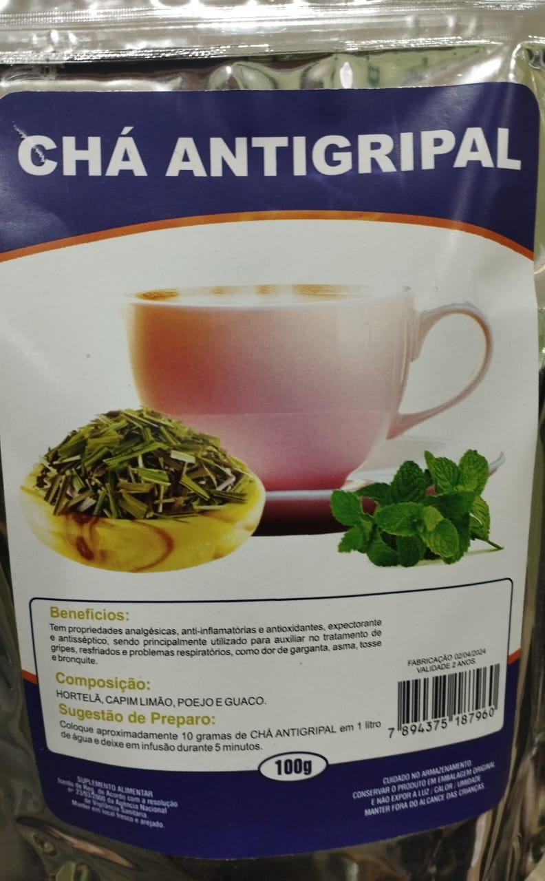 Chá antigripal 100g