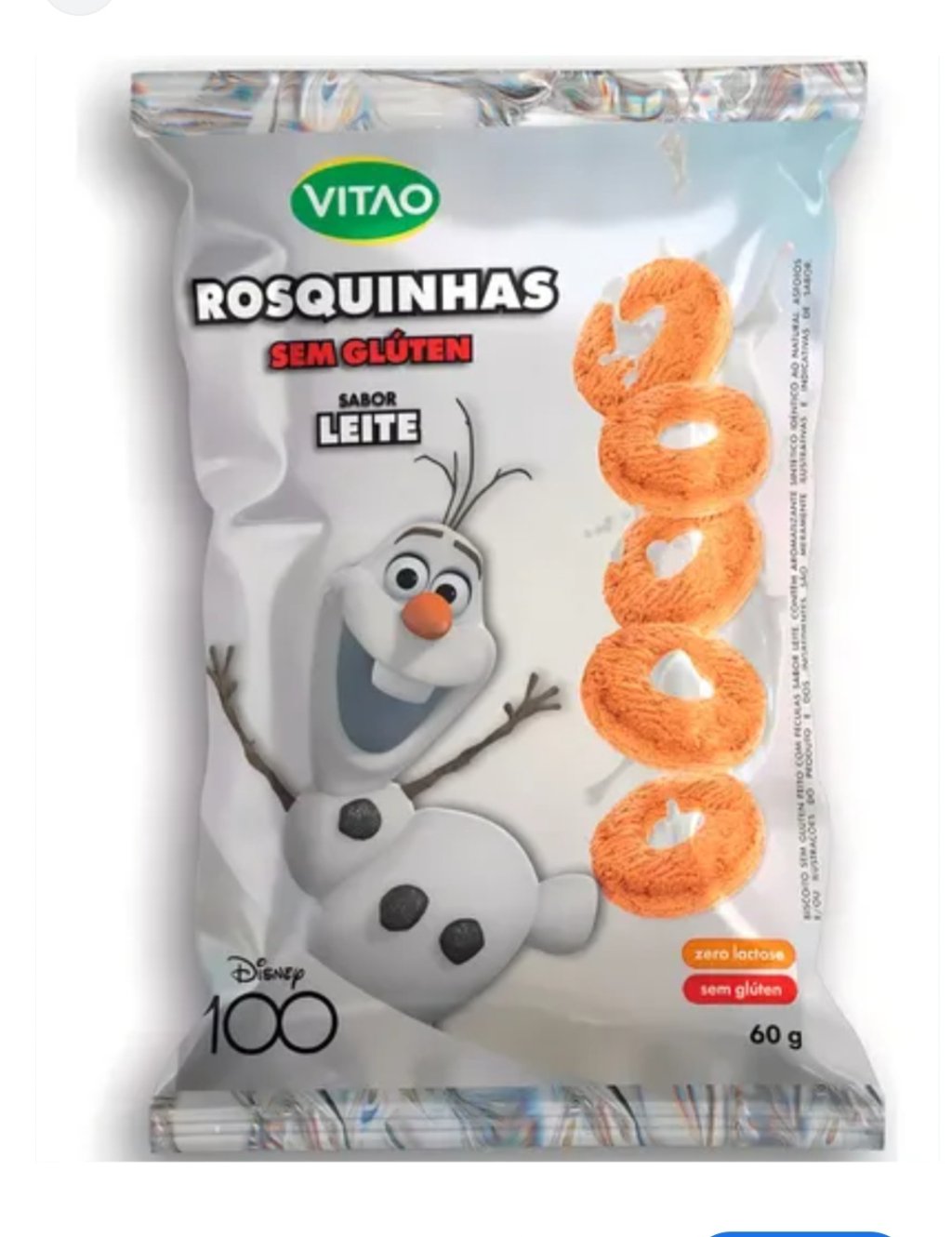 Rosquinhas Leite Vitão 60g