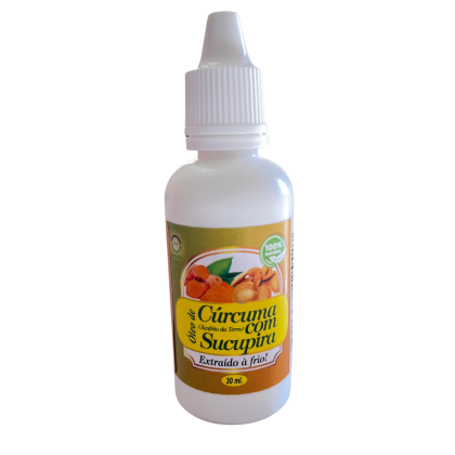 Óleo de cúrcuma com sucuripa 30ml