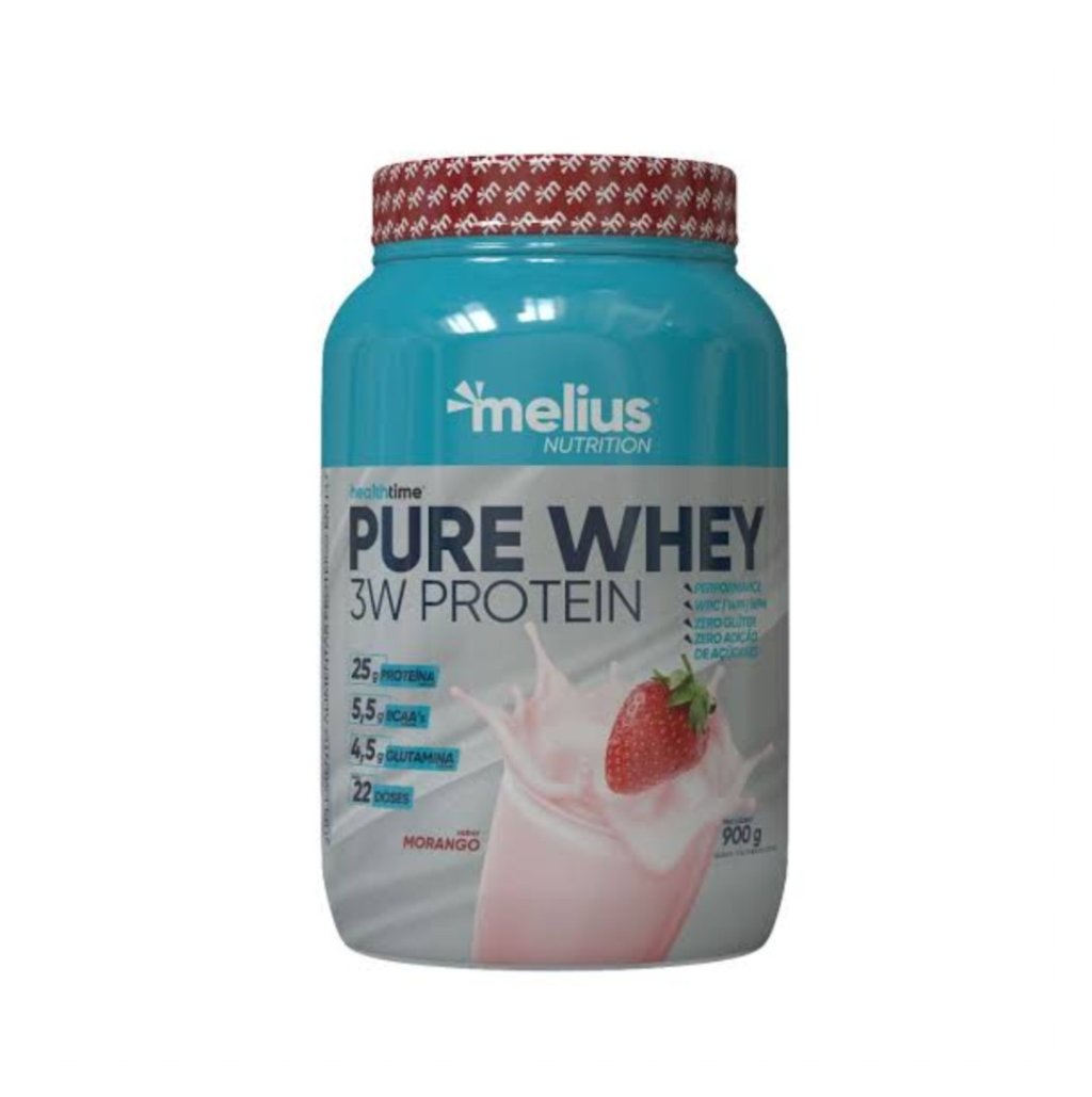 Whey purê Melius 900g