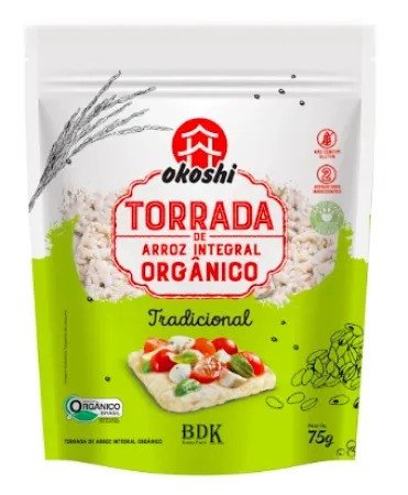 TORRADA DE TAPIOCA TRADICIONAL OKOSHI 75g