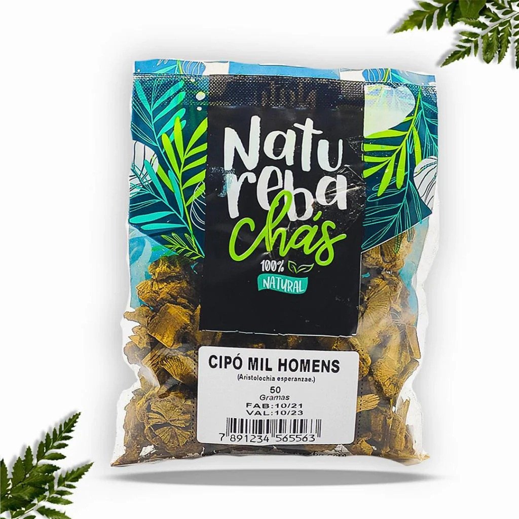 Chá natureba de cipo mil homens 50g